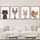 Cartoon Fox Animal Canvas Poster Nordic Art Prints Baby Kids Room Wall Sticker Decor Cartoon Fox Animal Canvas Poster Nordic Art Prints Baby Kids Room Wall Sticker Decor