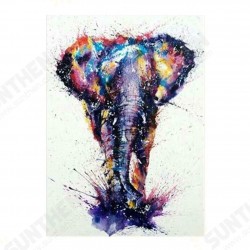 Colourful Elephant 5D Diamond Painting Embroidery Cross-stitch Wall Decor Colourful Elephant 5D Diamond Painting Embroidery Cross-stitch Wall Decor