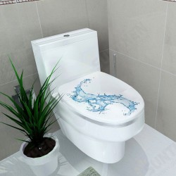 Creative 3D Toilet Seat Wall Sticker Art Wallpaper Removable Bathroom Decals Home Decor Creative 3D Toilet Seat Wall Sticker Art Wallpaper Removable Bathroom Decals Home Decor