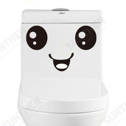 Cute Smiling Face Stickers Bathroom Waterproof Toilet Stickers DIY Cute Decal Funny Vinyl Stickers Cute Smiling Face Stickers Bathroom Waterproof Toilet Stickers DIY Cute Decal Funny Vinyl Stickers