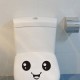 Cute Smiling Face Stickers Bathroom Waterproof Toilet Stickers DIY Cute Decal Funny Vinyl Stickers