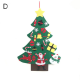 DIY Felt Christmas Tree with Glitter Ornaments Freely Paste Wall Hanging Christmas Trees Christmas Decorations Felt New Year Gift DIY Christmas Tree Kit