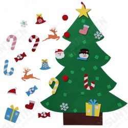 DIY Felt Christmas Tree with Glitter Ornaments Freely Paste Wall Hanging Christmas Trees Christmas Decorations Felt New Year Gift DIY Christmas Tree Kit DIY Felt Christmas Tree with Glitter Ornaments Freely Paste Wall Hanging Christmas Trees Christmas Decorations Felt New Year Gift DIY Christmas Tree Kit