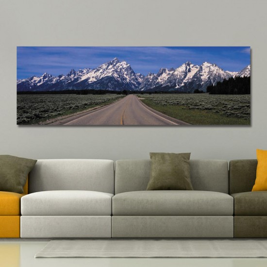 10354 Single Spray Oil Paintings Snow Mountain Photography For Home Decoration Paintings Wall Art