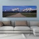 10354 Single Spray Oil Paintings Snow Mountain Photography For Home Decoration Paintings Wall Art