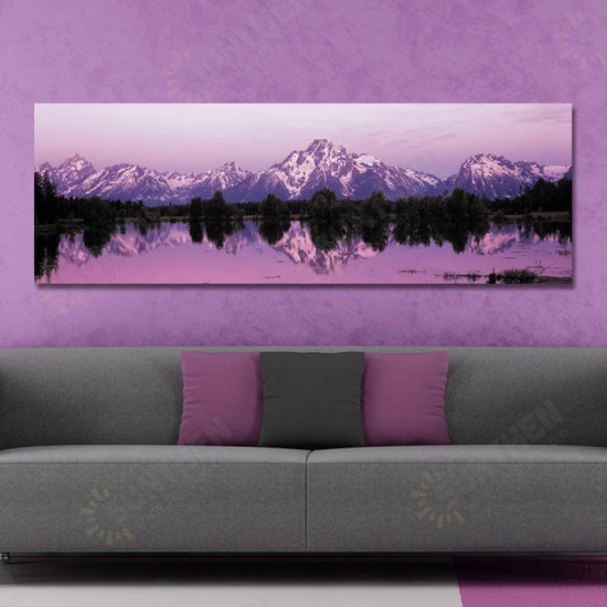 10357 Single Spray Oil Paintings Snow Mountain Photography For Home Decoration Paintings Wall Art