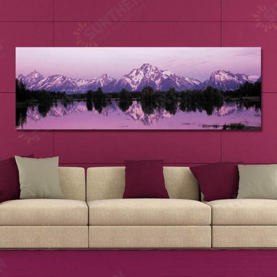 10357 Single Spray Oil Paintings Snow Mountain Photography For Home Decoration Paintings Wall Art