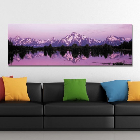 10357 Single Spray Oil Paintings Snow Mountain Photography For Home Decoration Paintings Wall Art