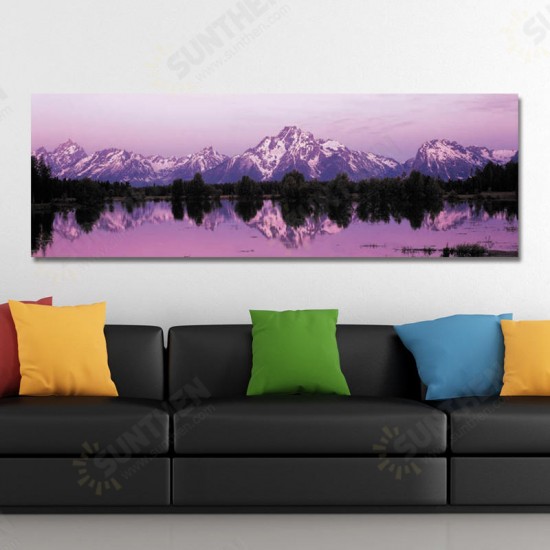 10357 Single Spray Oil Paintings Snow Mountain Photography For Home Decoration Paintings Wall Art