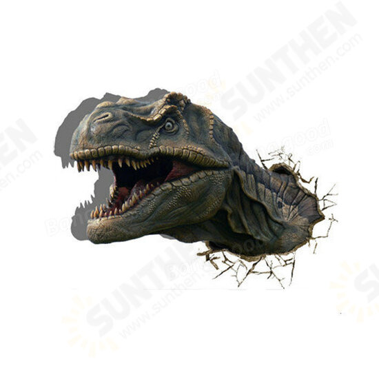 Dinosaur 3D Wall Decals Animal PAG STICKER Removable Wall Hole Stickers Home Dinosaur Decor Gift Dinosaur 3D Wall Decals Animal PAG STICKER Removable Wall Hole Stickers Home Dinosaur Decor Gift