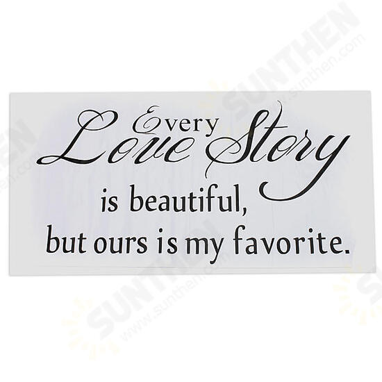 English Proverbs Wall Stickers Love Story Wall Stickers