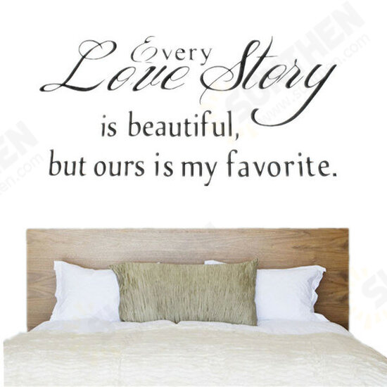 English Proverbs Wall Stickers Love Story Wall Stickers