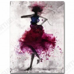 Fashion Red Girl Minimalist Abstract Art Canvas Oil Print Paintings Framed/Unframed Fashion Red Girl Minimalist Abstract Art Canvas Oil Print Paintings Framed/Unframed