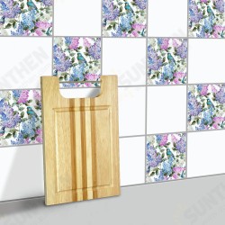 Flowers Pearl Film Tile Stickers Bathroom Living Room Waterproof PVC Wall Stickers Flowers Pearl Film Tile Stickers Bathroom Living Room Waterproof PVC Wall Stickers