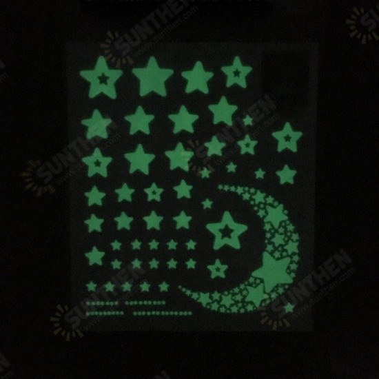 Glow In The Dark Home Decor Shining Star Luminescence Sticker Glow In The Dark Home Decor Shining Star Luminescence Sticker