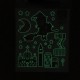 Glow In The Dark Home Decor Shining Star Luminescence Sticker Glow In The Dark Home Decor Shining Star Luminescence Sticker