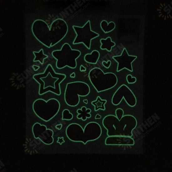 Glow In The Dark Home Decor Shining Star Luminescence Sticker Glow In The Dark Home Decor Shining Star Luminescence Sticker