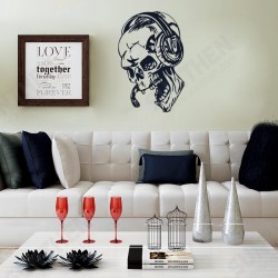 Hallowen Skull Head Showcase Glass Window Decor Wall Sticker Party House Home Decoration Creative Decal DIY Mural Wall Art Sticker Hallowen Skull Head Showcase Glass Window Decor Wall Sticker Party House Home Decoration Creative Decal DIY Mural Wall Art Sticker