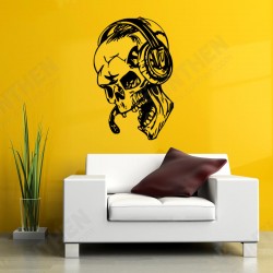 Hallowen Skull Head Showcase Glass Window Decor Wall Sticker Party House Home Decoration Creative Decal DIY Mural Wall Art Sticker Hallowen Skull Head Showcase Glass Window Decor Wall Sticker Party House Home Decoration Creative Decal DIY Mural Wall Art Sticker