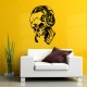 Hallowen Skull Head Showcase Glass Window Decor Wall Sticker Party House Home Decoration Creative Decal DIY Mural Wall Art Sticker