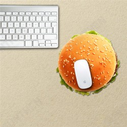 Hamburger Mouse Pad Sticker Mouse Mat Decals PAG Waterproof Removable Stickers Home Decor Gift Hamburger Mouse Pad Sticker Mouse Mat Decals PAG Waterproof Removable Stickers Home Decor Gift