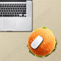 Hamburger Mouse Pad Sticker Mouse Mat Decals PAG Waterproof Removable Stickers Home Decor Gift Hamburger Mouse Pad Sticker Mouse Mat Decals PAG Waterproof Removable Stickers Home Decor Gift