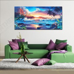 Home Decor Canvas Print Paintings Wall Art Modern Sunset Scenery Beach Tree Gift Home Decor Canvas Print Paintings Wall Art Modern Sunset Scenery Beach Tree Gift