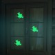 DX-165 12PCS Halloween Fluorescent Glow Witchs Wall Sticker Home Bedroom Decor