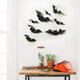Luminous Three-dimensional Plastic Bat Halloween Wall Sticker Bar Haunted House Decoration Luminous Three-dimensional Plastic Bat Halloween Wall Sticker Bar Haunted House Decoration