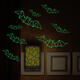 Luminous Three-dimensional Plastic Bat Halloween Wall Sticker Bar Haunted House Decoration Luminous Three-dimensional Plastic Bat Halloween Wall Sticker Bar Haunted House Decoration