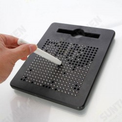 Magnetic Tablet Stylus Wordpad Drawing Stencils Plates Beads Board DIY Toy Magnetic Tablet Stylus Wordpad Drawing Stencils Plates Beads Board DIY Toy