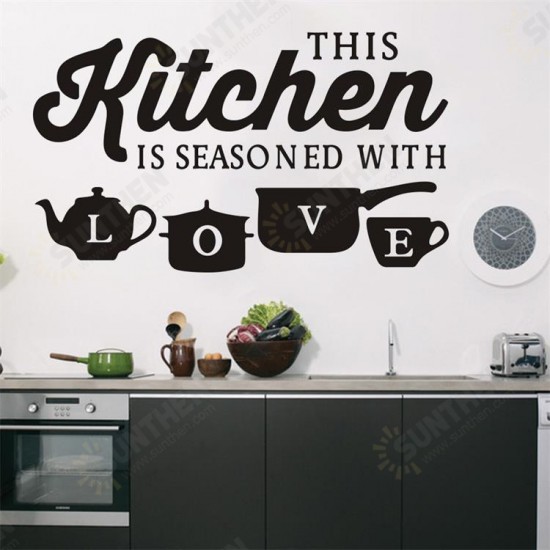 3D Creative PVC Wall Stickers Home Decor Mural Art Removable Special Kitchen Decor Sticker