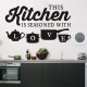 3D Creative PVC Wall Stickers Home Decor Mural Art Removable Special Kitchen Decor Sticker