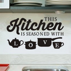 3D Creative PVC Wall Stickers Home Decor Mural Art Removable Special Kitchen Decor Sticker