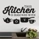 3D Creative PVC Wall Stickers Home Decor Mural Art Removable Special Kitchen Decor Sticker