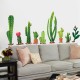 Creative Cartoon Cactus PVC Removable Home Room Decorative Wall Door Decor Sticker