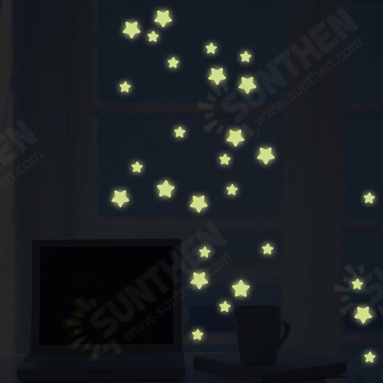 Creative Stars Luminous Tape Stickers all Door Window Decor Sticker