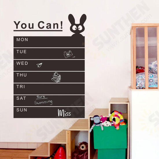 FX209 Children's Room Wall Stickers Kindergarten Blackboard Wall Stickers DIY Sticker