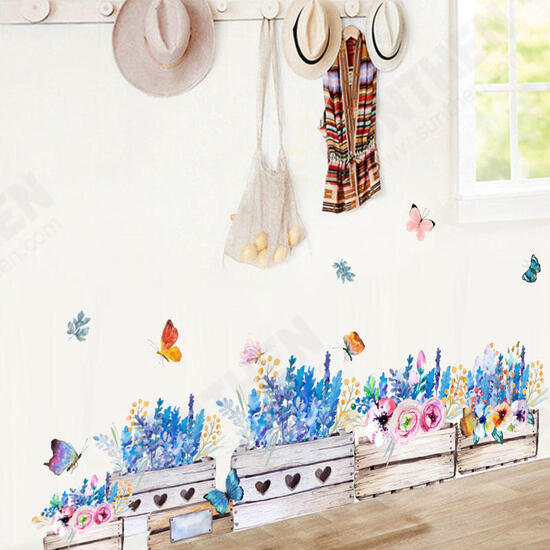 FX64046 Flower Wall Sticker Children's Room And Kindergarten Decorative Wall Sticker DIY Sticker