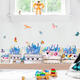 FX64046 Flower Wall Sticker Children's Room And Kindergarten Decorative Wall Sticker DIY Sticker