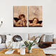 Hand Painted Combination Decorative Paintings Angel Been Thinking Wall Art For Home Decoration Hand Painted Combination Decorative Paintings Angel Been Thinking Wall Art For Home Decoration
