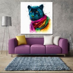 Hand Painted Oil Paintings Abstract Colorful Leopard Head Wall Art For Home Decoration Painting Hand Painted Oil Paintings Abstract Colorful Leopard Head Wall Art For Home Decoration Painting