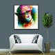 Hand Painted Oil Paintings Abstract Colorful Pensive Gorilla Wall Art For Home Decoration Painting