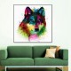Hand Painted Oil Paintings Abstract Colorful Wolf Head Wall Art For Home Decoration Painting Hand Painted Oil Paintings Abstract Colorful Wolf Head Wall Art For Home Decoration Painting