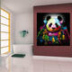 Hand Painted Oil Paintings Animal Panda Paintings Wall Art For Home Decoration