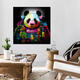 Hand Painted Oil Paintings Animal Panda Paintings Wall Art For Home Decoration