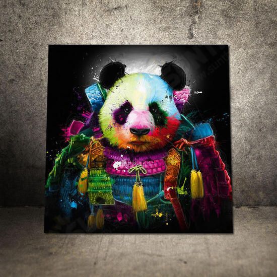 Hand Painted Oil Paintings Animal Panda Paintings Wall Art For Home Decoration