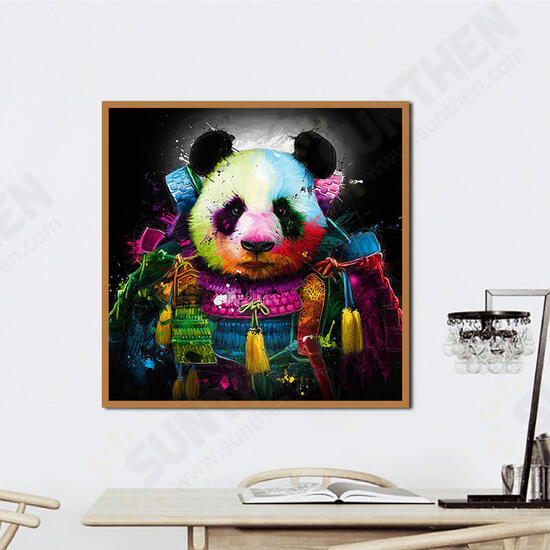 Hand Painted Oil Paintings Animal Panda Paintings Wall Art For Home Decoration