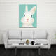 Hand Painted Oil Paintings Cartoon Rabbit Paintings Wall Art For Home Decoration