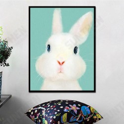 Hand Painted Oil Paintings Cartoon Rabbit Paintings Wall Art For Home Decoration Hand Painted Oil Paintings Cartoon Rabbit Paintings Wall Art For Home Decoration